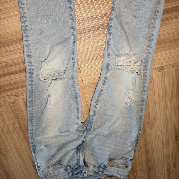 American Eagle Skinny Jeans Mens Air Flex 360 Distressed Men's Size 32x34 - Picture 7 of 11